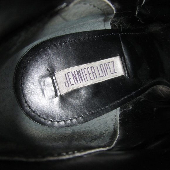 Jennifer Lopez Half Boots with Zipper on Sides - Picture 8 of 16